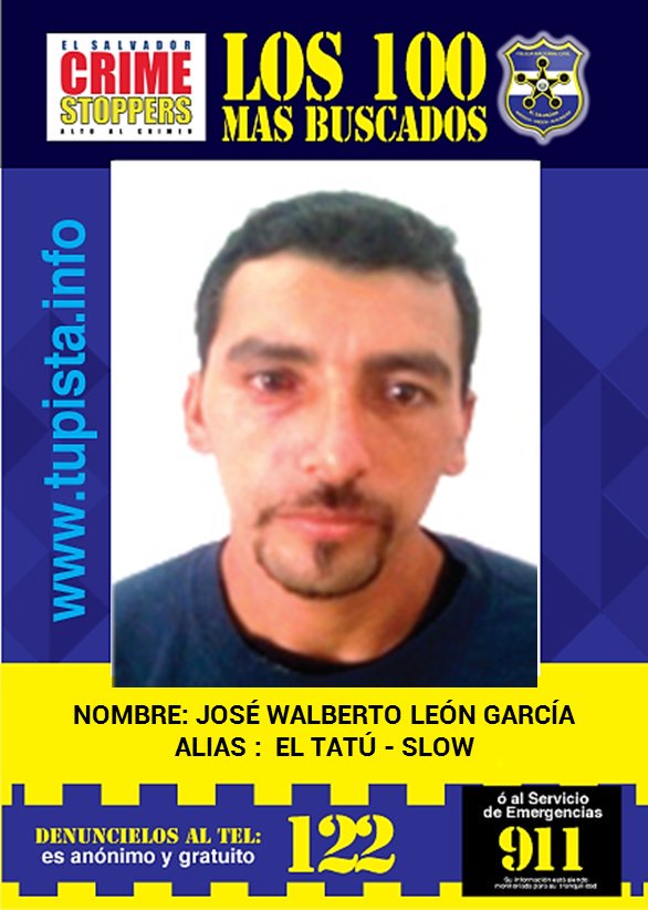 One of the most wanted gang members in El Salvador was finally caught ...