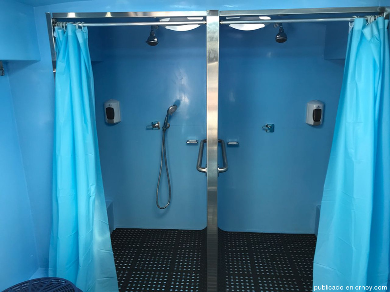 This is the first bus-shower that will benefit more than 300 homeless ...